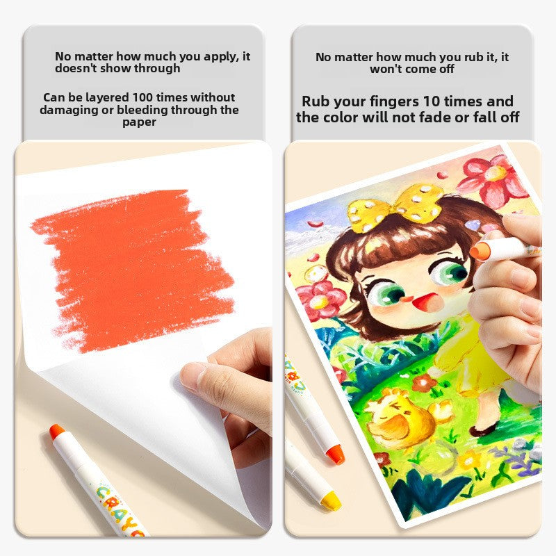 Wozely™ Washable Twist Crayons
