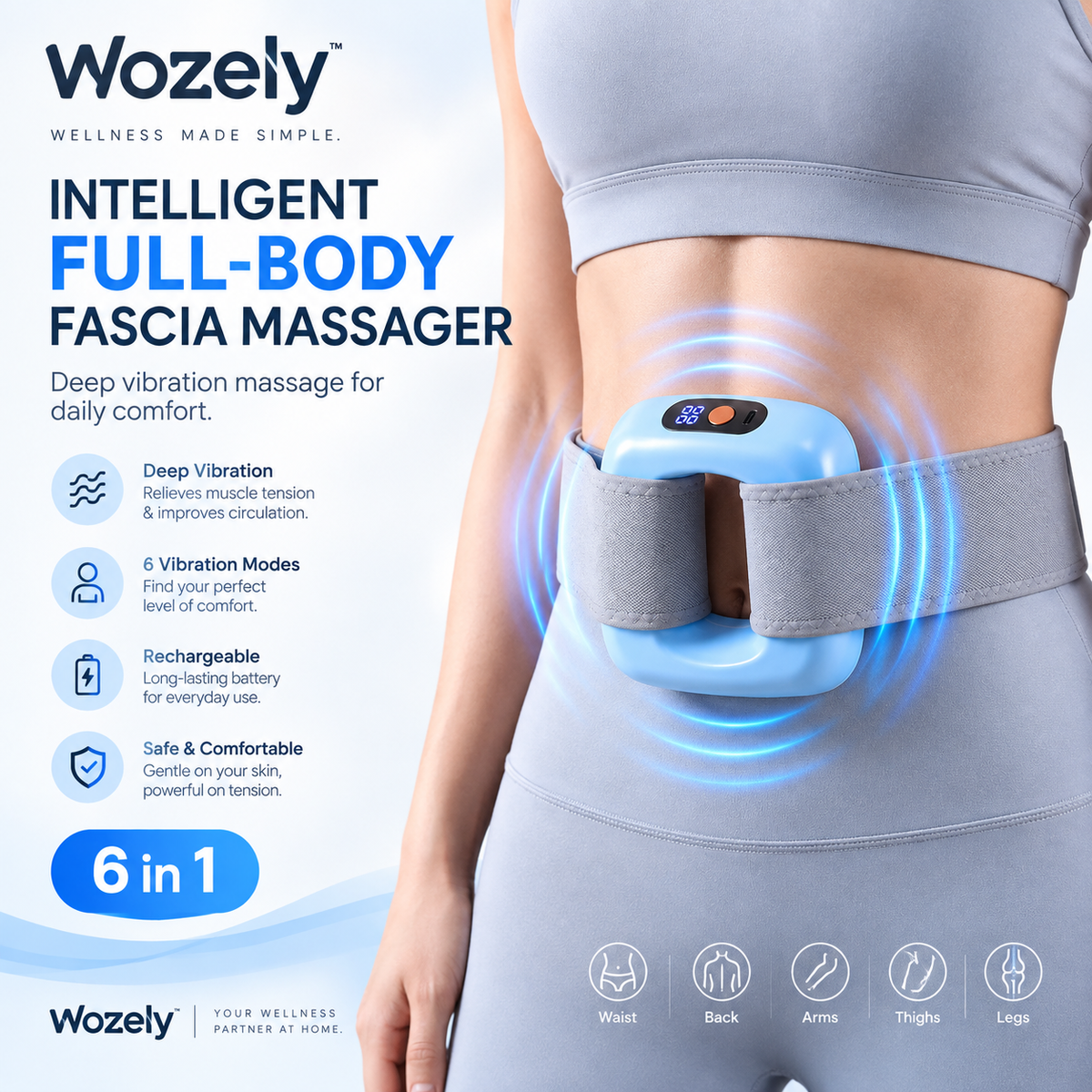 Wozely™ Wearable Vibration Massager