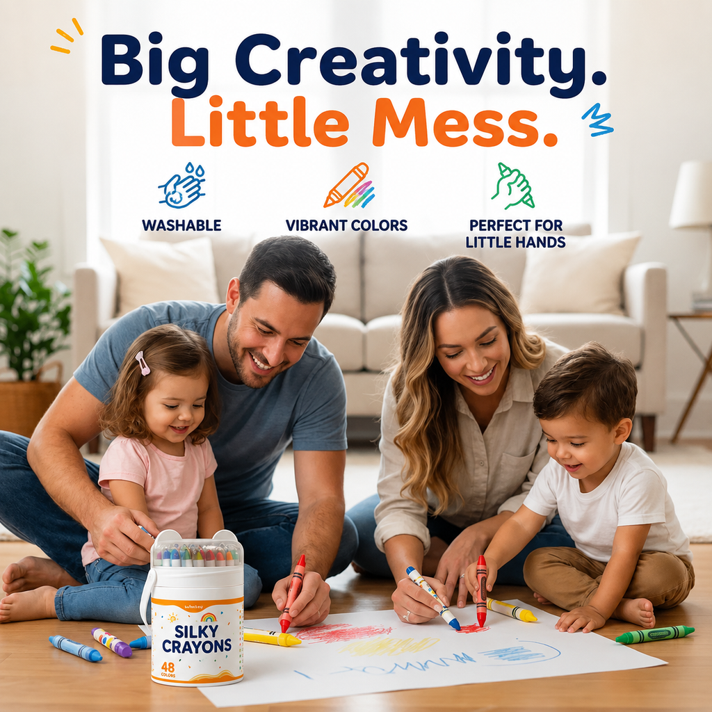 Wozely™ Washable Twist Crayons